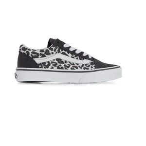 Kids Leopard Vans Old School Shoes